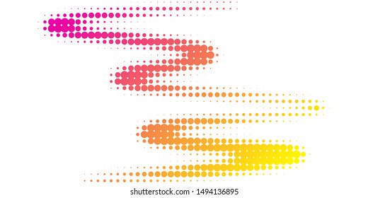 Halftone colorful gradient background for design decoration. Abstract business bright grunge background. Minimal geometric abstract pattern.