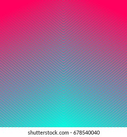 Fondo de líneas de color de semitono. Diseño de degradado de línea.