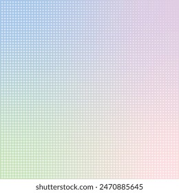Halftone Colorful Pastel Gradient Background