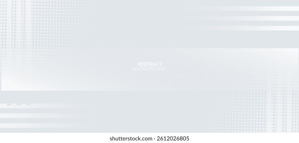 Halftone corner texture. White texture background white color tone abstract design. template layout poster, banner.