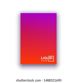 Halftone cover page layouts vector design geometric background. Party posters set halftone gradient texture. Music flyer frame templates. Social media duotone gradient background set Retro cover pages