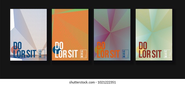 Halftone Covers Template. High-tech Corporate Identity. Futuristic Pattern, Fluid Business Backgrounds. Contrast Halftone Covers Template. Vector Iridescent Science Poster Design.