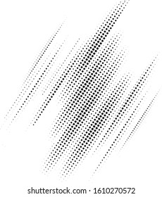 HALFTONE DESIGN. DOTS TEXTURE. MODERN BACKGROUND