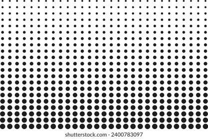 Halftone design elements, effect vector pattern.