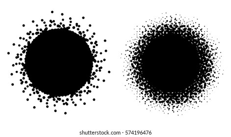 Halftone Design Element.Vector Halftone Dots.