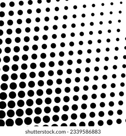 Halftone design graphic background, abstract shape design pattern, modern cover vector illustration .