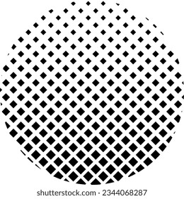 Halftone design graphic background, abstract shape design pattern, modern cover vector illustration .