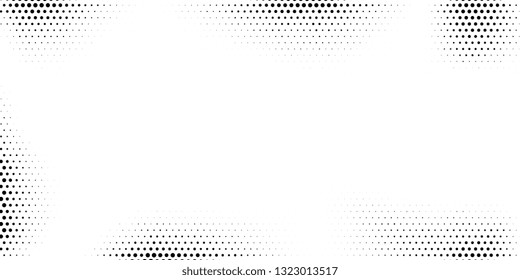 Halftone designed abstract backdrop. Grunge Dotted vector background. Vector template for graphic and web designs