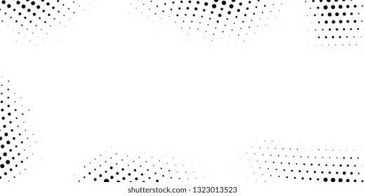 Halftone designed abstract backdrop. Grunge Dotted vector background. Vector template for graphic and web designs