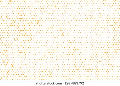 Halftone designed grunge texture. Vintage vector background with place for text or image.