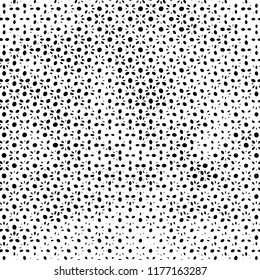 Halftone Distressed Overlay Texture for your design. Abstract Grunge pop art artistic template. EPS10 vector.