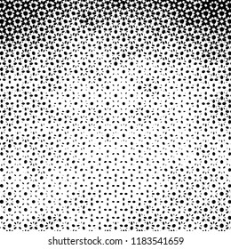 Halftone Distressed Overlay Texture for your design. Empty grunge design element. EPS10 vector.