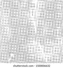 Halftone Distressed Overlay Texture for your design. Abstract Grunge pop art artistic template. EPS10 vector.
