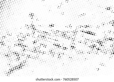 Halftone Distressed Overlay Texture for your design. EPS10 vector.