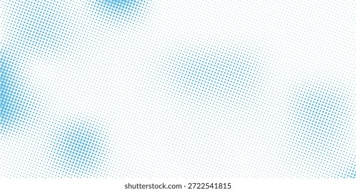 abstrakter Halbtonpunkt-Hintergrund. Muster der schwarzen Kreislinien. Futuristisches Technologiekonzept. Anzug für Cover, Poster, Banner, Broschüre, Header, Website