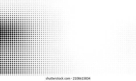Halftone dot abstract background. Pop art template, texture. Abstract Pattern Vector illustration.