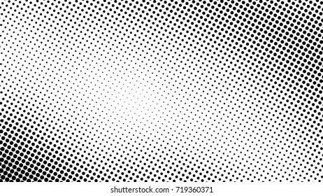 Halftone Dot Gradient Pattern Background