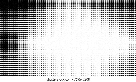 halftone dot gradient pattern background