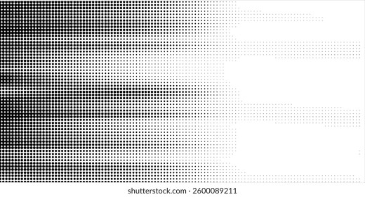 Halftone dot gradient pattern texture set isolated on white background. Dots dots ...