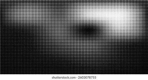 Halftone dot gradient pattern texture set isolated on white background. Dots dots ...