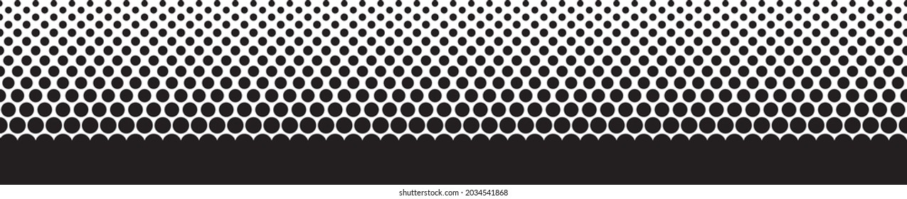 Halftone Dot Matrix 1.2 - Seamless Vector Pattern