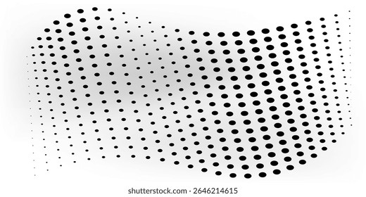Halftone Dot Pattern Background. vector illustration