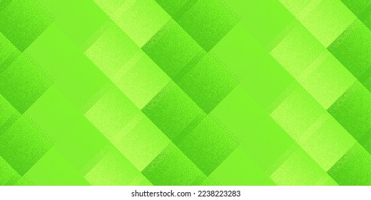 Halftone dot rhombus shapes vector geometric seamless pattern. Pointillism texture background design. Square grid diagonal stripes. Simple decorative shred swatch. Grunge tileable pattern.