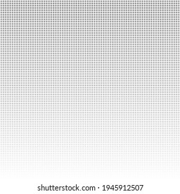 Halftone dot. Seamless pattern. Fade gradient. Background dots. Point noise texture. Overlay effect. Gradation opacity transition.  Polkadot patern. 