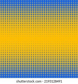 Halftone dot. Seamless pattern. Fade gradient. Background dots. Point noise texture. Overlay effect. Gradation opacity transition.  Polkadot patern. Vector.