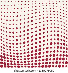 halftone dot seamless pattern, minimal geometric abstract background