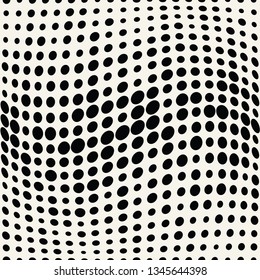 halftone dot seamless pattern, minimal geometric abstract background