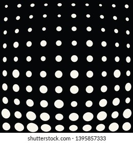 halftone dot seamless pattern, minimal geometric abstract background