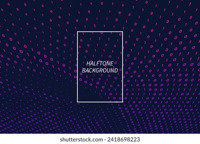 Halftone Dot Textures Vector Geometric Pattern Isolated Background. Contrast Graphical Modernism Pattern Variety Texture Design Elements Collection