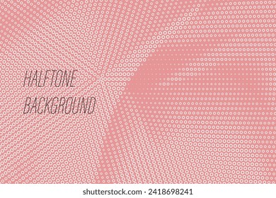Halftone Dot Textures Vector Geometric Pattern Isolated Background. Contrast Graphical Modernism Pattern Variety Texture Design Elements Collection
