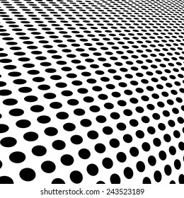 Halftone dots abstract background. Vector illustration
