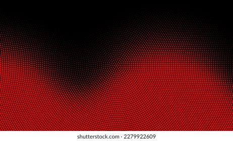 El semitono tiene un fondo abstracto. Textura punteada ondulada. Ilustración vectorial. 