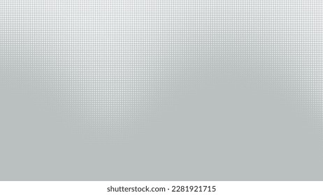 Halftone dots abstract background. Wavy dotted texture. Vector illustration. 