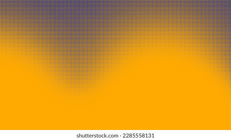 Halftone dots abstract background. Wavy dotted texture. Vector illustration. 