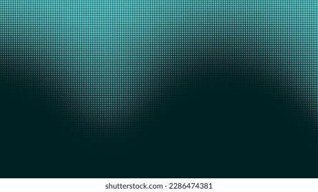 Halftone dots abstract background. Wavy dotted texture. Vector illustration. 