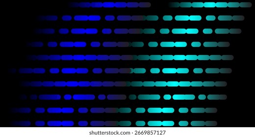 Halftone dots abstracto digital tecnología luz azul sobre fondo azul.