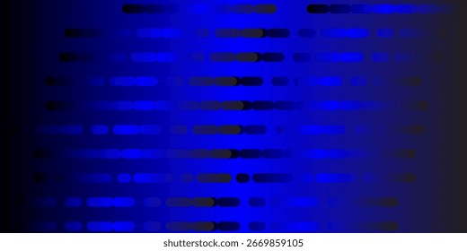 Pontos de meio-tom abstrato tecnologia digital luz azul no fundo azul.