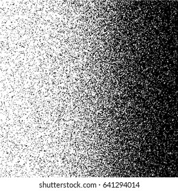 Halftone dots and abstract monochrome, vector design