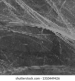 Halftone dots background. Abstract composition