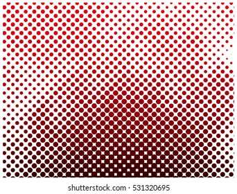 Halftone dots background -  Abstract isolated vector template - easy to use 
