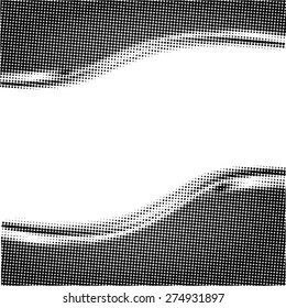 Halftone Dots Background. Drips Texture. Paint Drops Texture. Stain Texture. Grunge Texture. Vector Distress Background .