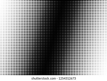 Halftone Dots Background. Fade Overlay. Points Gradient Texture. Modern Pattern. Vector illustration