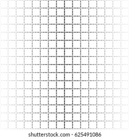 Halftone dots background. Geo, geometric seamless pattern in black and white. Plaid material, checkered background. Good quality halftone dots. Abstract background, modern technology, vector design.