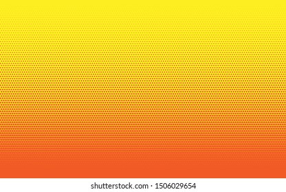 Halftone dots background gradient. Monochrome abstract geometric dots background in pop art style. Vector illustration.