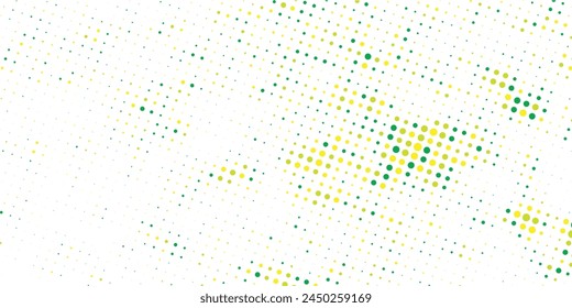 Halftone Dots Background. Grunge Distressed Overlay. Fade Abstract Pattern. Pop-art Texture. Vector illustration