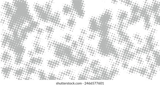 Fondo de puntos de semitonos. Grunge Ansioso Overlay. Desvanecer patrón Abstractas. Textura de arte Pop. Ilustración vectorial